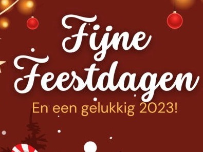 Fijne feestdagen